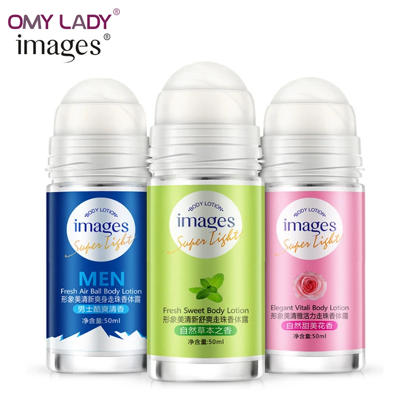OMY LADY IMAGES fresh roll on ball deodorant body lotion