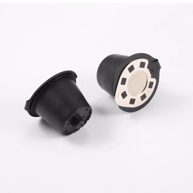 Best Offers 2 PCS Gold/ Chrome Refillable Dolce Gusto coffee Capsule nescafe dolce gusto reusable capsule dolce gusto capsules dolce gusto