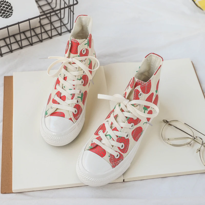 cute canvas sneakers