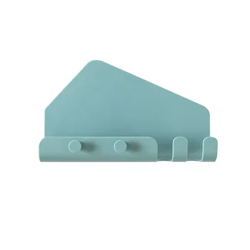 

New Design Mobile Phone Wall Charging Holder Stand For Ipad Xiaomi Wardrobe Storage Bracket With 4 Hook Multi-Use Tools