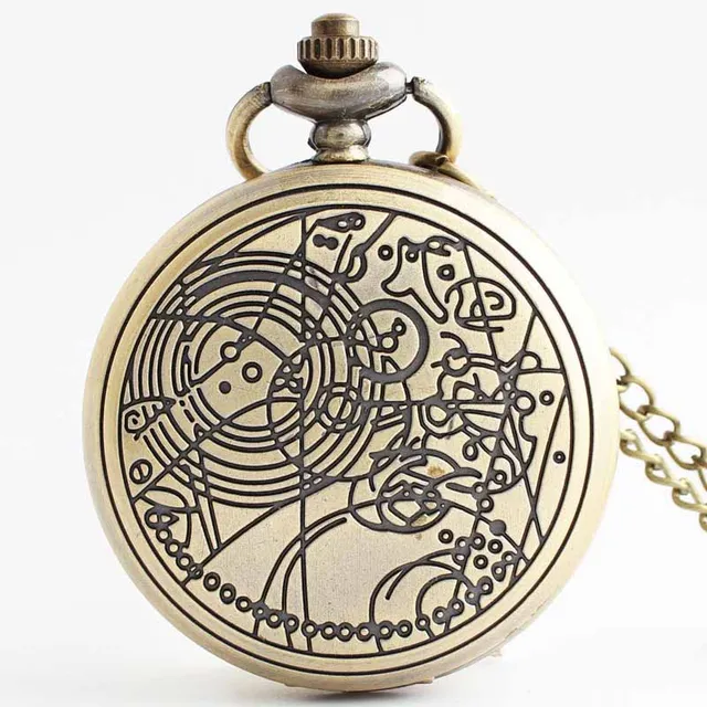 Bronze Vintage Hand Wind With Keychain Steampunk Mechanical Pocket Watch Men Ret Bronze Vintage Hand Wind With Keychain Steampunk Mechanical Pocket Watch Men Ret