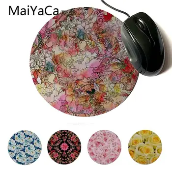 

MaiYaCa Beautiful Anime Summer Flowers Colorful Watercolor Floral Pattern gamer play mats Computer Notbook Gaming Mousepad
