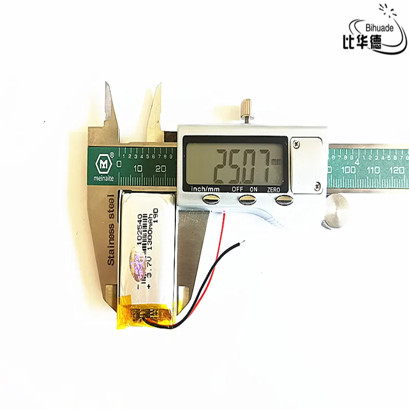 Хорошее качество 3,7 в, 1300 мАч 102540 полимерный литий-ионный/литий-ионный аккумулятор для планшетных ПК банка, gps, mp3, mp4