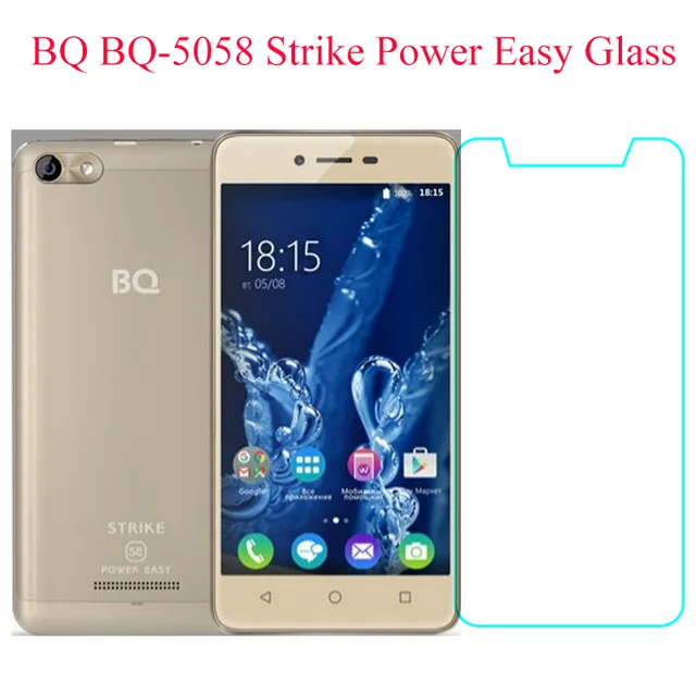 Закаленное стекло для BQ Защитное мобильных телефонов Защитная пленка Strike Power Easy Se