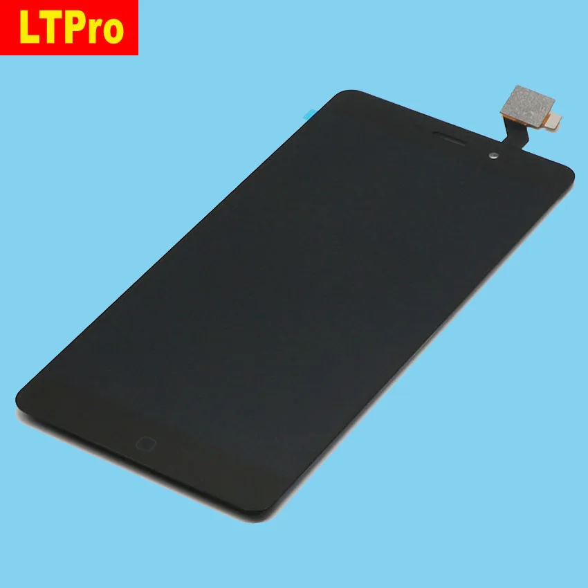 

LTPro Black White Best Working Complete Touch Screen Digitizer+LCD Display Assembly For Elephone P9000 Glass Panel Phone Parts