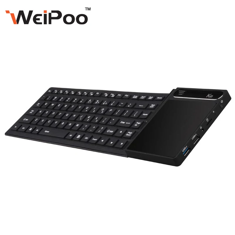 iweipoo K8 Windows 10 All in one PC Intel Z8300 Quad Core 1.8Ghz 4G/64G WiFi BT4.0 4K 1080P USB3.0 Smart TV Box Media Player | Электроника