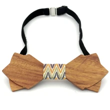 Модный дизайн Gravata Свадебная вечеринка деревянные бабочки галстуки-бабочки для мужчин и женщин унисекс ручной работы галстук-бабочка деревянная Шея Одежда Бабочка