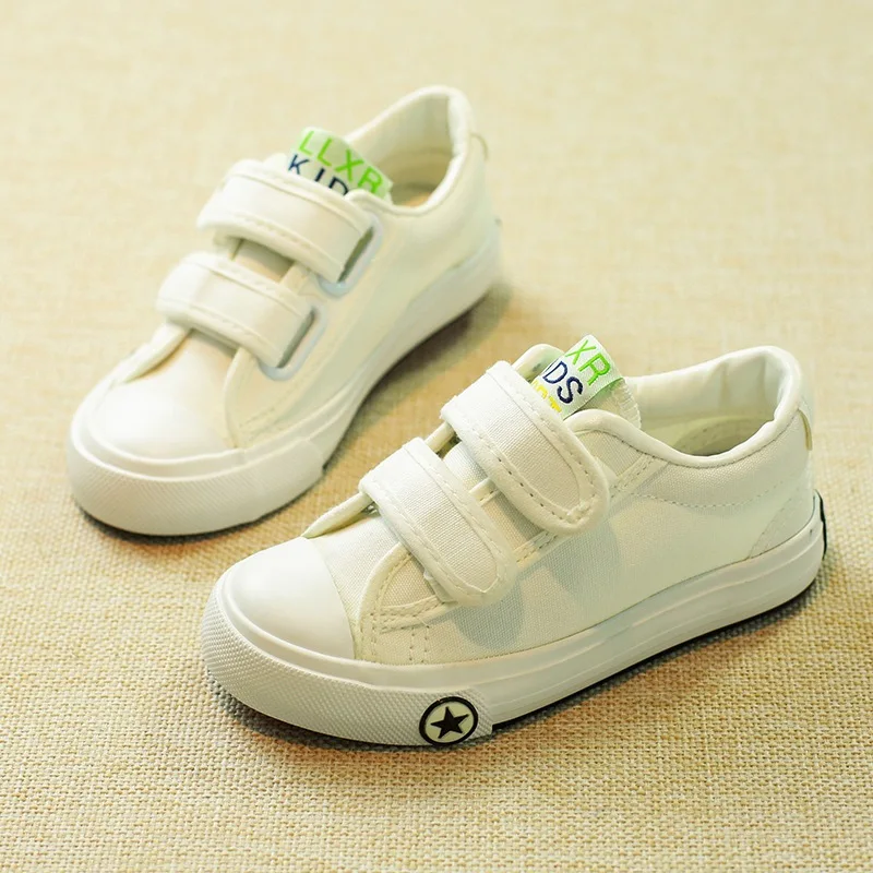 2017 новая детская обувь модные парусиновые плоские Детские кроссовки удобная для