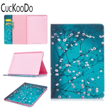 

CucKooDo For New iPad 9.7'' 2017,Coloured Drawing Full-Body Protective Case Stand Feature Card Slot For New iPad 9.7 inch 2017