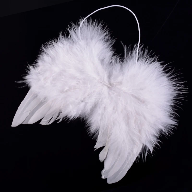 

Angel wings Kids Newborn Baby Infant Fancy Party Fairy Feather Angel Wings Costume for Party Accesery New