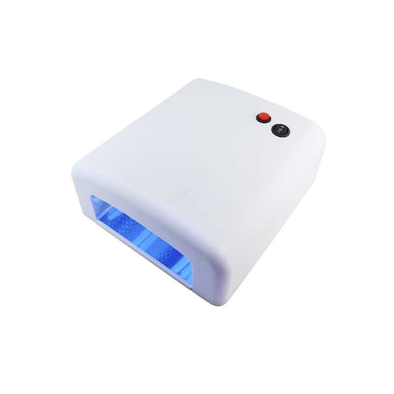 

36W Uv Light Glue Dryer For Phone LCD Screen Repairing Ultraviolet Lamp With 4 Pcs 9W Bulb Curing