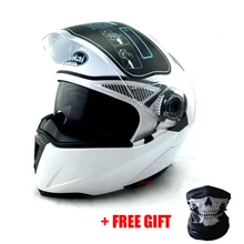 NEW ARRIVE DOT ECE sticker JIEKAI 105 Flip Up Motorcycle helmet motocicleta casco Helmets motocross racing helmet M L XL XXL(China)