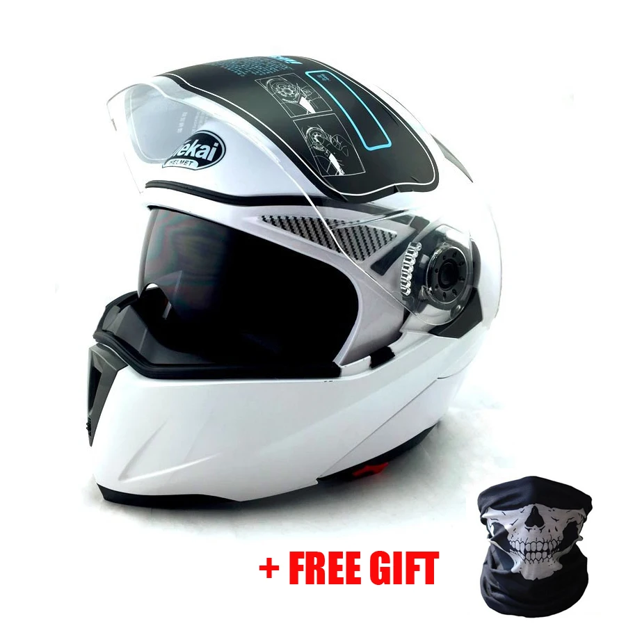 NEW ARRIVE DOT ECE sticker JIEKAI 105 Flip Up Motorcycle helmet