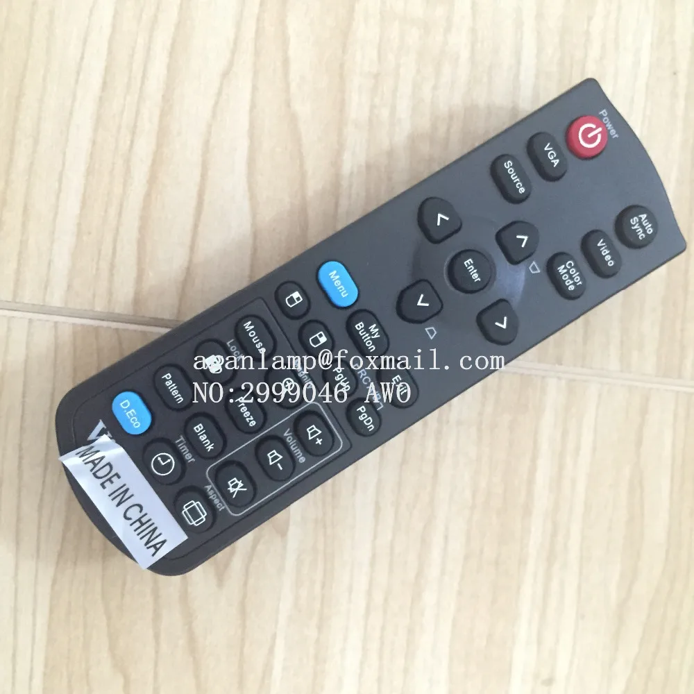 

Original REPLACEMENT FIT for ViewSonic PJD7333 PJD5134 PJD5234 PJD6223 PJD6253 PJD5132 PJD5426 PJD5232 PROJECTOR remote control