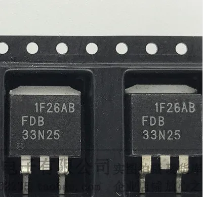 10 шт./лот FDB33N25 FDB33N25TM 33N25 33A/250V TO-263 | Электроника