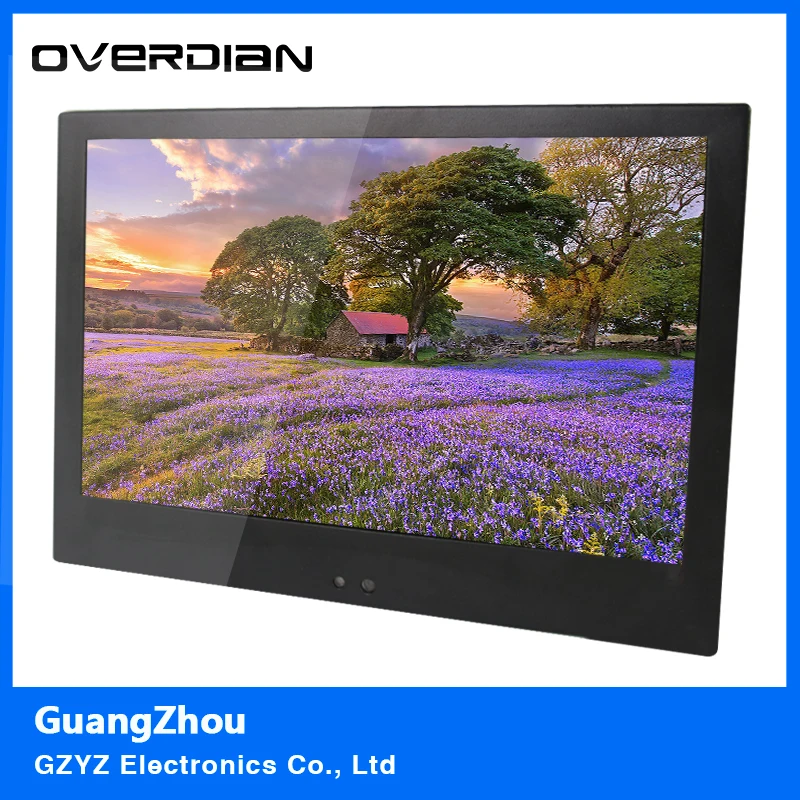

12/12.1Inch VGA Interface1280*800 Metal Shell Hanger Installation Industrial Control Lcd Monitor TFT Type 16:10 Non-touch Screen