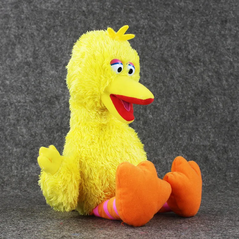 40 см Улица Сезам Большая птица плюшевые игрушки мальчиков и девочек желтый животных куклы мягкая игрушка для детей