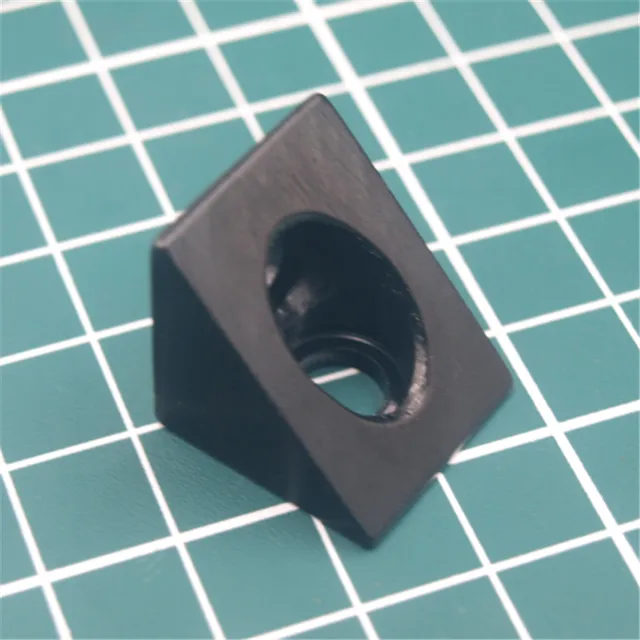 Special Price 1pcs V-slot Black Angle Corner Connector 90 degree Angle Bracket for openbuilds CNC mill 3D printer DIY parts Special Price 1pcs V-slot Black Angle Corner Connector 90 degree Angle Bracket for openbuilds CNC mill 3D printer DIY parts