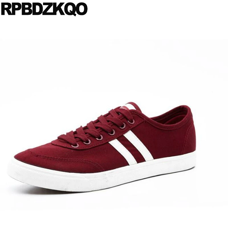 burgundy mens casual shoes