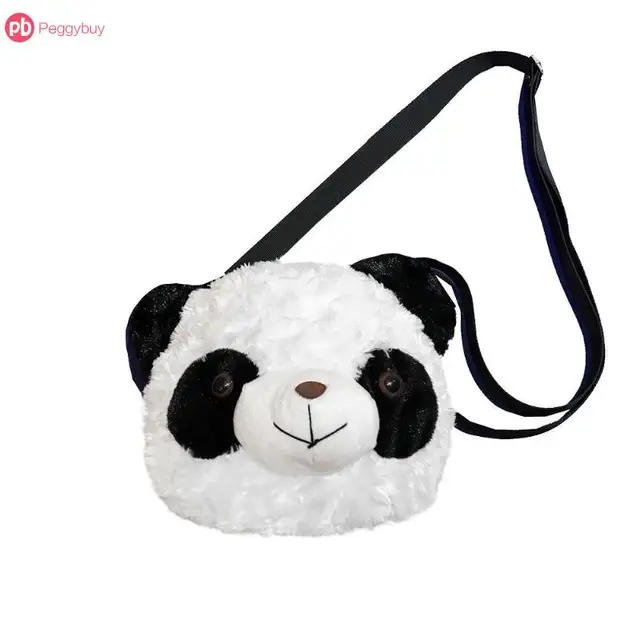 Buy Plush Panda Handbag Cute 2 Types Panda Crossbody