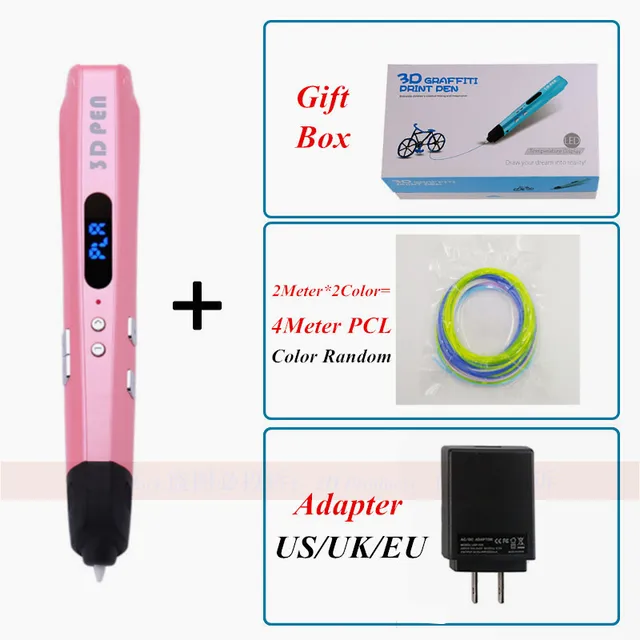 Cheap Top Quality 1.75MM PCL Filament For Low Temperature 3D Pen Color Random Multiple-choice 3D Pens Filament 3D Consumables Cheap Top Quality 1.75MM PCL Filament For Low Temperature 3D Pen Color Random Multiple-choice 3D Pens Filament 3D Consumables