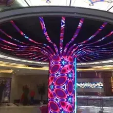 P3.91 rgb smd внутренний изогнутый СВЕТОДИОДНЫЙ дисплей