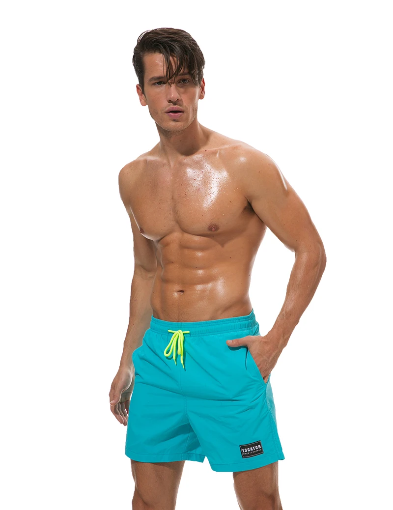 Escatch новые быстросохнущие мужские шорты для плавания летние мужские пляжные шорты для серфинга пляжные шорты спортивные шорты для бега