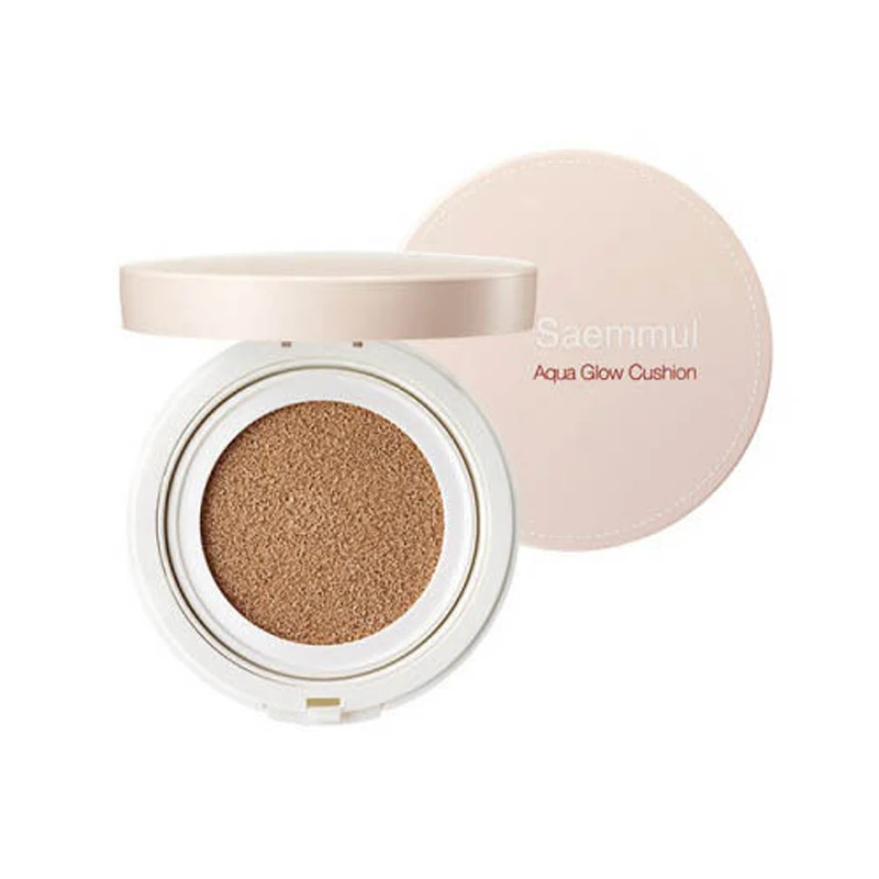 SAEM Saemmul Aqua Glow Подушка 15 г воздушная BB тональный крем контроль масла увлажняющая