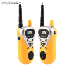 Mini Walkie Talkie de juguete electrónico de 2 uds. De Abbyfrank, Gadgets de espía, intercomunicador para niños, juego de Radio bidireccional portátil electrónico