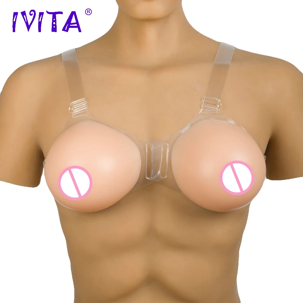 IVITA 2000 г слеза поддельные грудь силиконовые формы груди для Crossdressing Драг королева