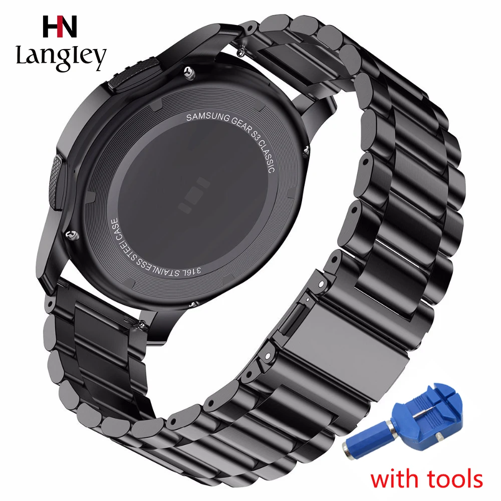 Ремешок 20 22 мм для Samsung Gear S3 s2 sport Classic huami amazfit gtr bip браслет huawei gt 2 46 galaxy watch 3 41 45
