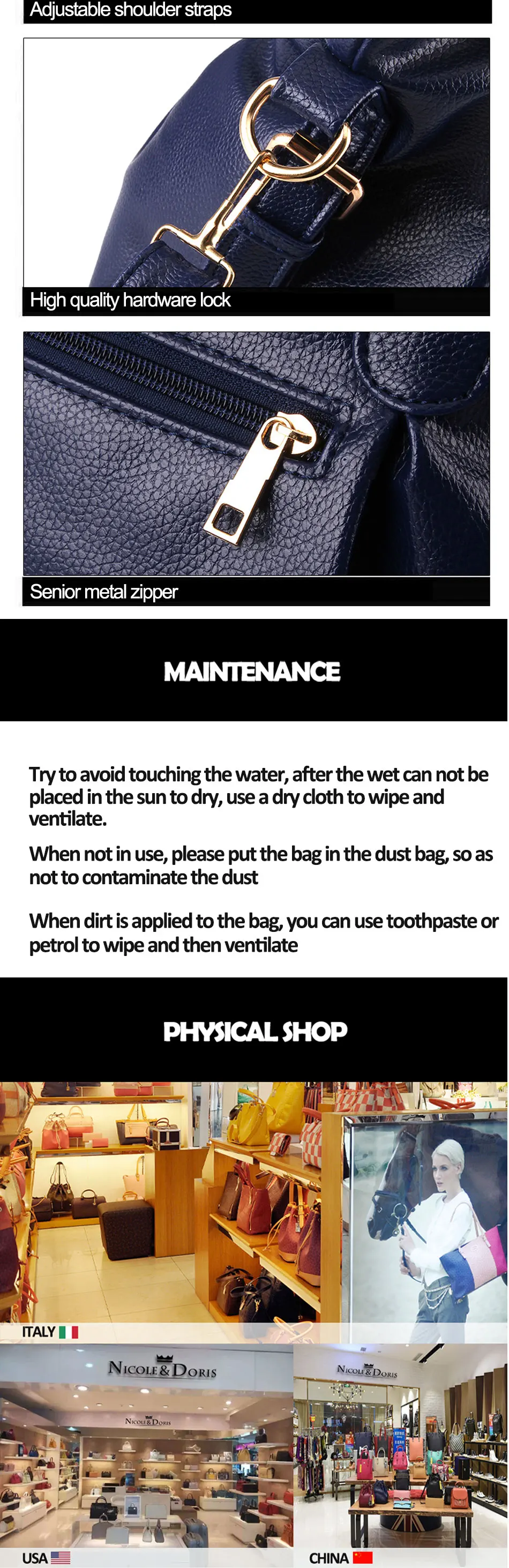 NICOLE&DORIS  New Women Bag Shopping Bag Ladies Classic Casual Fashion Soft Bag Portable Shoulder Bag Women Messenger mini crossbody bag