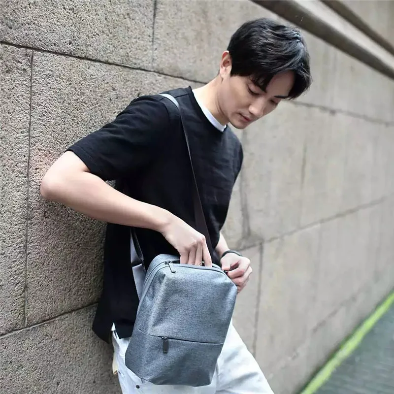 Новинка, Xiaomi 90, простая городская сумка мессенджер, большая вместительность, повседневные Водонепроницаемые рюкзаки через плечо, сумка-портфель, сумка для мальчиков, девочек, мужчин и женщин