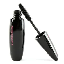 Для женщин косметический длинные вьющиеся черные ресницы Тушь для ресниц Водонепроницаемый длинные Волокно Тушь для ресниц Макияж