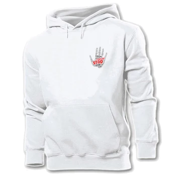 

Stop Cancer & Fight Cancer Printed Unisex Graphic Autumn Hoodie Sweatshirt Strings Mens Womens Hooded Jumper Tops Pullover