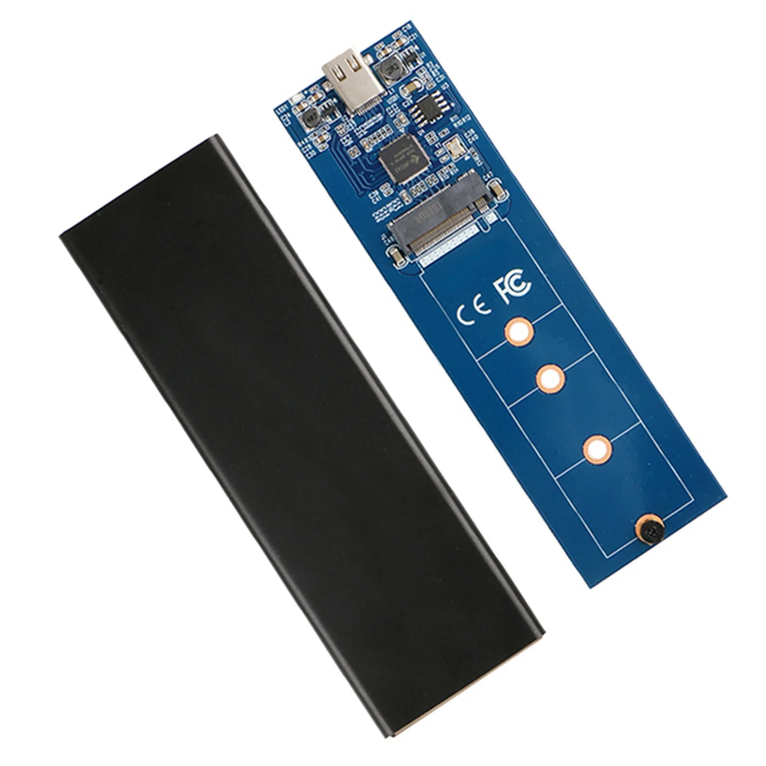 Горячий-Nvme Pcie USB3.1 Ssd/Hdd корпус M.2 к usb type C 3,1 жесткий диск чехол