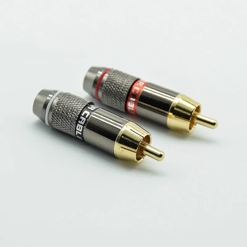 2 шт. разъём RCA типа банан 1 пара|Соединители| |