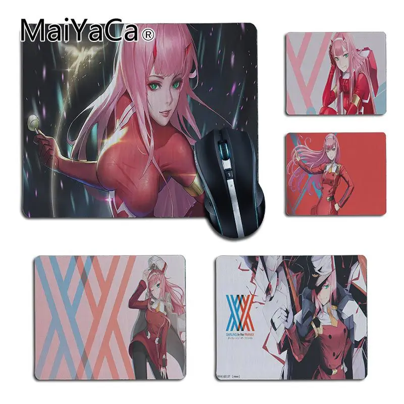 MaiYaCa Zero Two Darling in the FranXX офисные мыши резиновые геймеры коврик для резиновый ПК