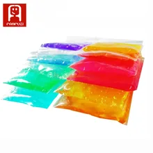 2bags 30g crystal mud 12 Colors Magic Plasticine Fimo Polymer Clay Air Dry Play dough Children