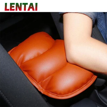 

LENTAI For Hyundai solaris i30 tucson 2017 ix35 accent Mini cooper Lifan Car Auto Armrests Cover Arm Rest Seat Box Soft PU Mat