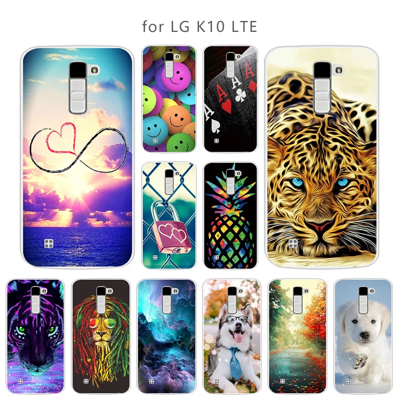 Роскошный чехол для LG K10 мягкий прозрачный силиконовый 5 3 дюйма Lte K430DS K410 M2 задняя