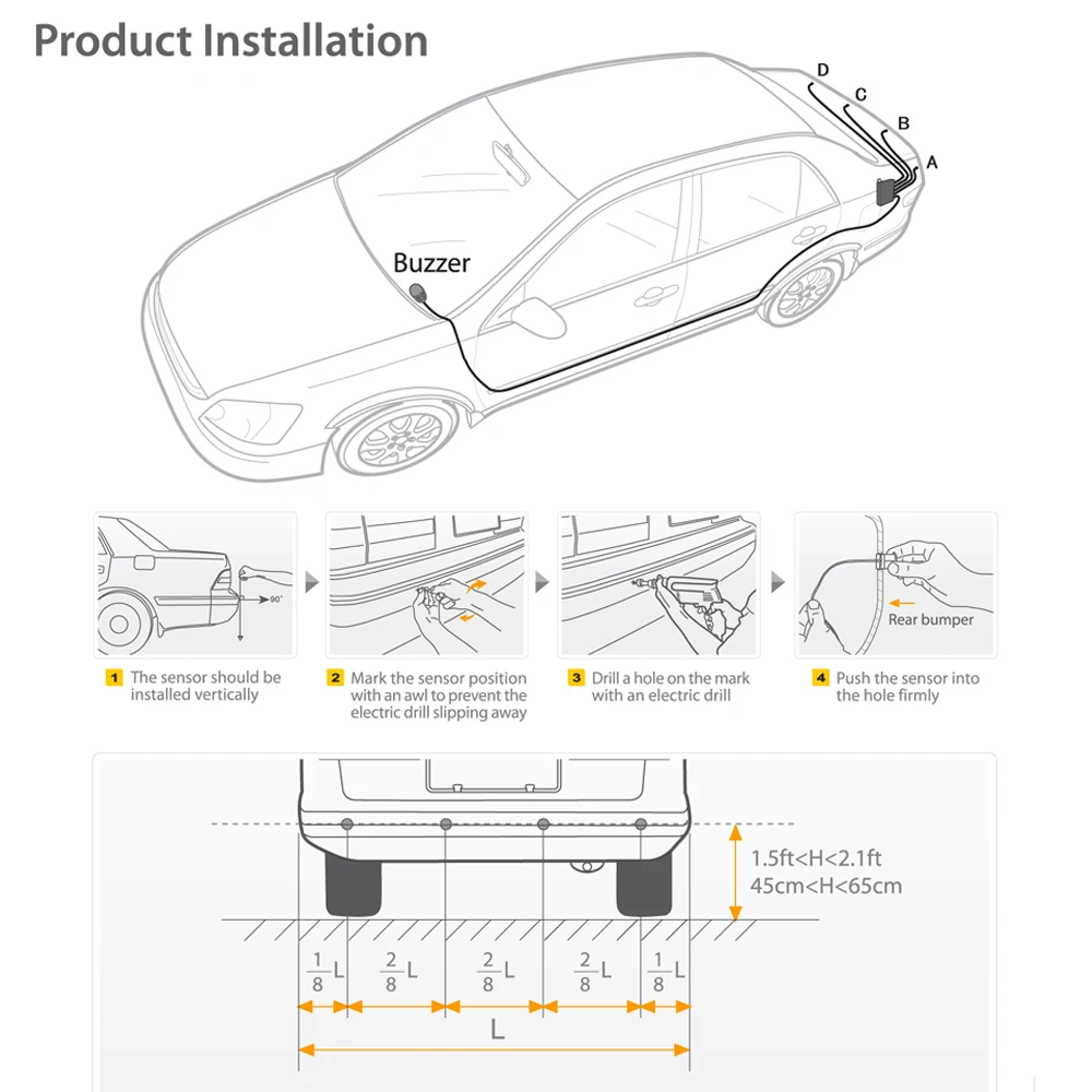 Steelmate Ebat C1 4 Sensors Parking Assist System Car Parking Sensor Reverse Radar Alert System External Audible Buzzer Speaker System Cars Car Systemparking Speaker Aliexpress Steelmate Ebat C1 4 Sensors Parking Assist System Car Parking Sensor Reverse Radar Alert System External Audible Buzzer Speaker System Cars Car Systemparking Speaker Aliexpress