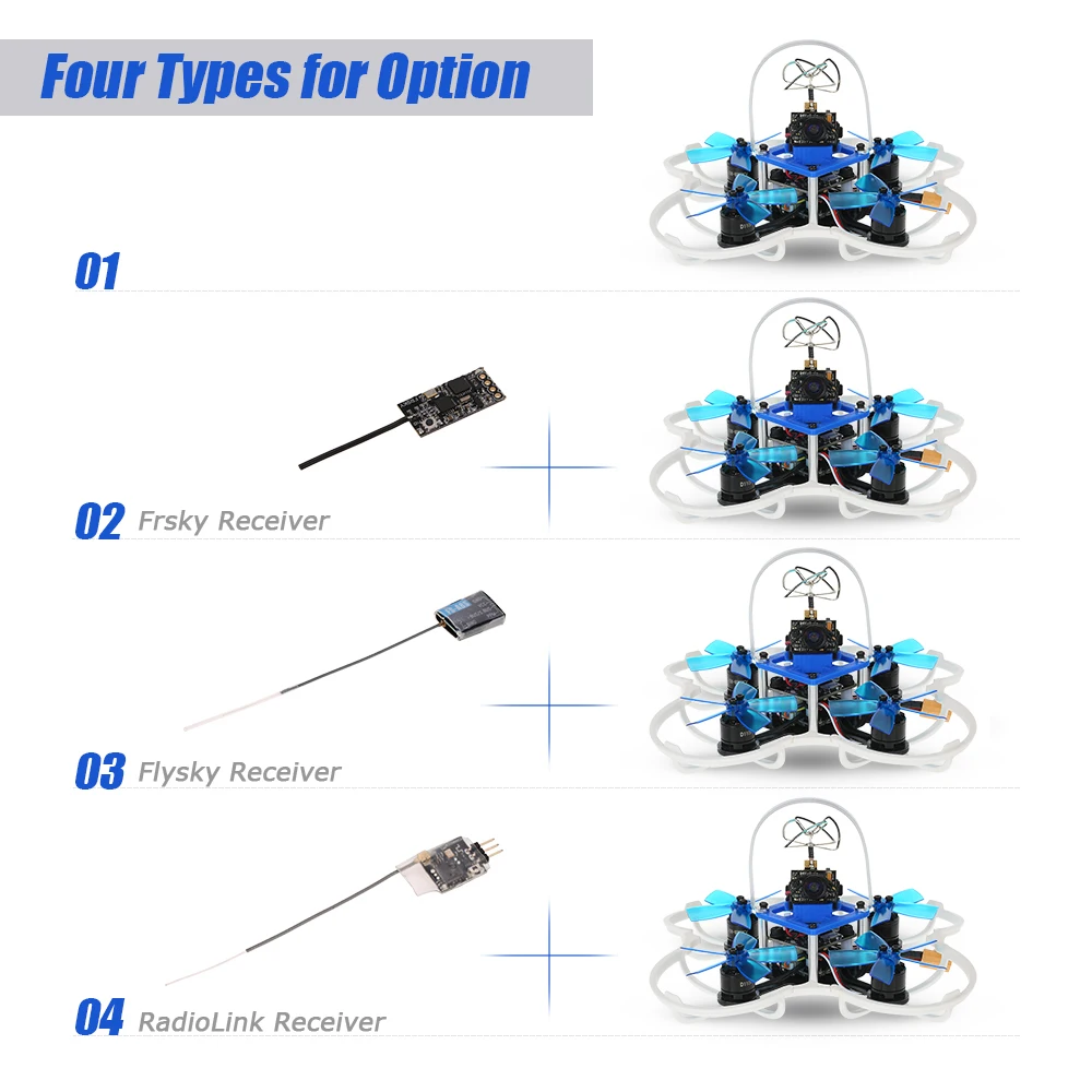 GoolRC G85 85mm 5.8G 40CH 600TVL Micro FPV RC Drone Racing Drone 1106 Brushless Motor RC Quadcopter F3 Flight Controller ARF (14)