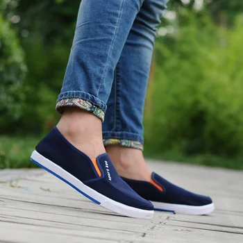 

BZBFSKY cloth shoe lazy person man sheet shoe breathable canvas board shoe zapatos de hombre sapato masculino sneakers men