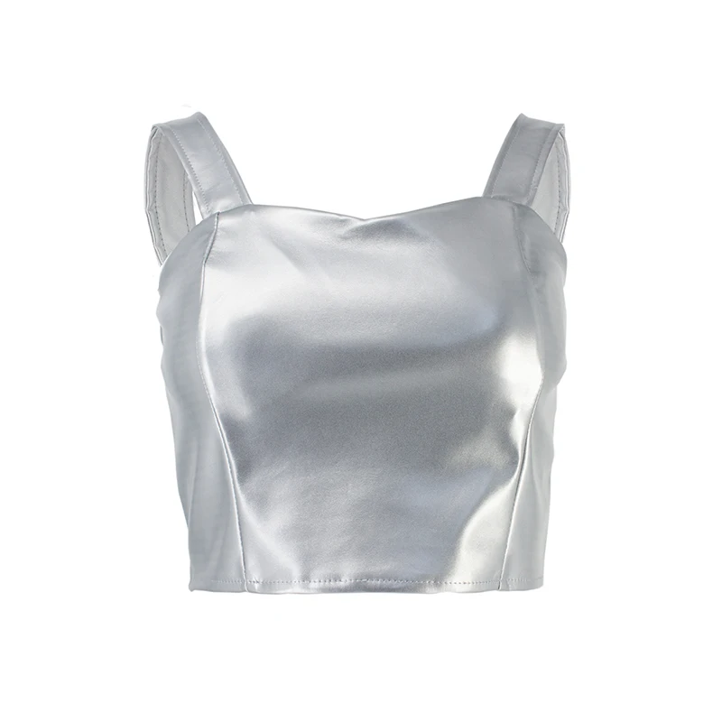 pu club wear sexy camis
