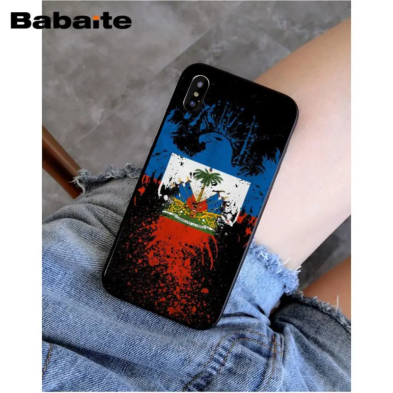 Babaite Vintage Haiti Haitian Flag Phone Accessories Case For iphone 8 8plus and 7 7plus 6s 6s Plus 6 6plus 5s Cellphones Babaite Vintage Haiti Haitian Flag Phone Accessories Case For iphone 8 8plus and 7 7plus 6s 6s Plus 6 6plus 5s Cellphones