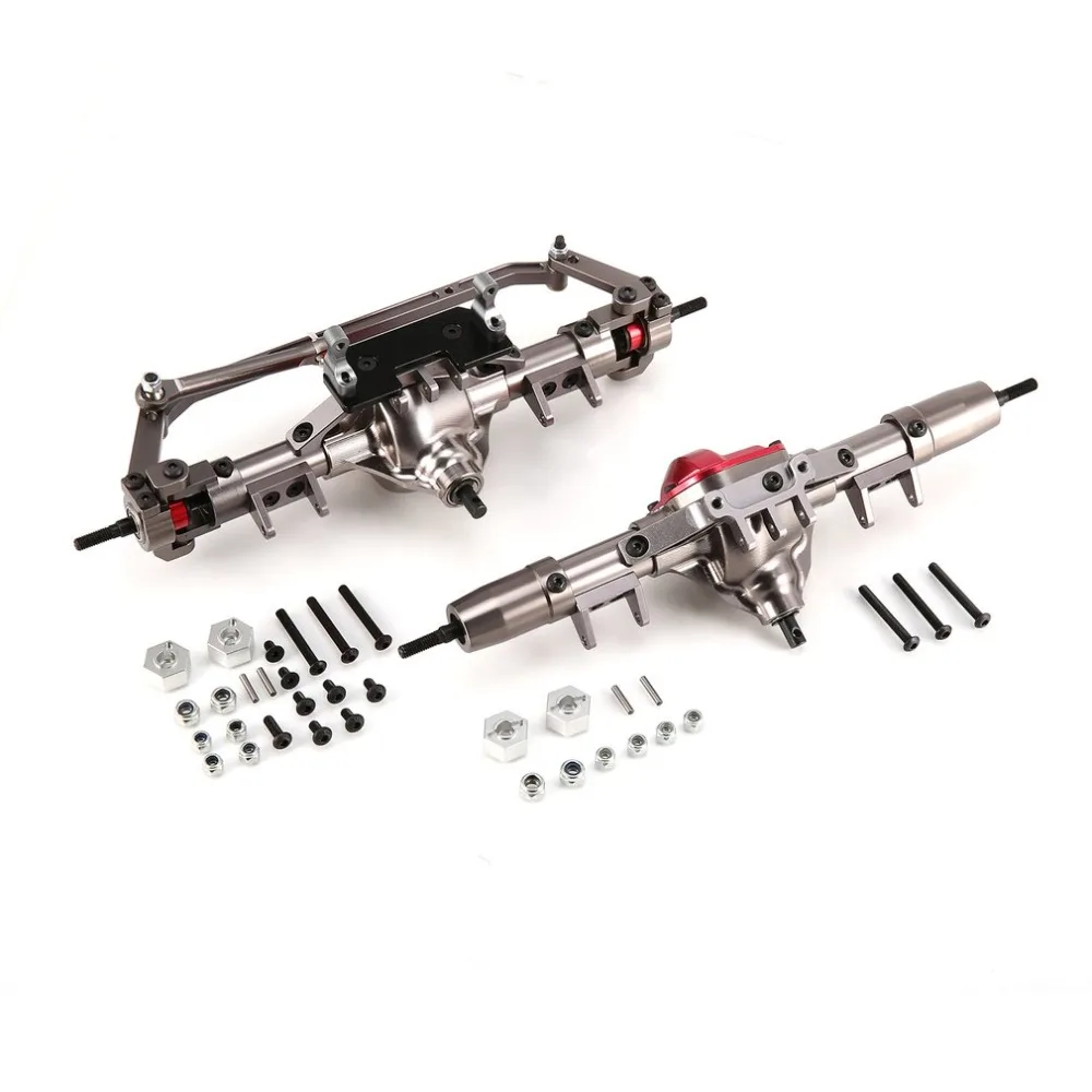 

Metal Front and Rear Axle Transmission Accessories Parts Kit for AXIAL SCX10 RC4WD D90 RC Car Model Crawler Off-road