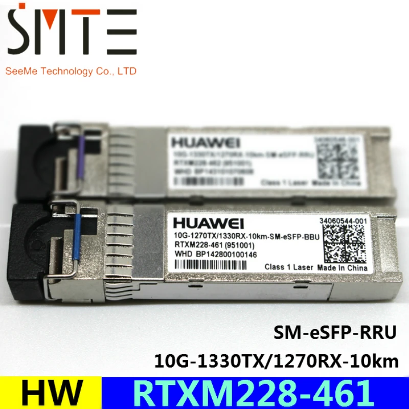 

HW RTXM228-461 10G-1330TX/1270RX-10km fiber optical transceiver