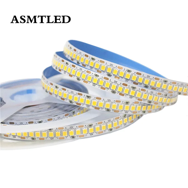 5 м/лот 10 мм ширина PCB 2835 SMD 1200 Светодиодная лента DC12V ip20 неводонепроницаемый гибкий