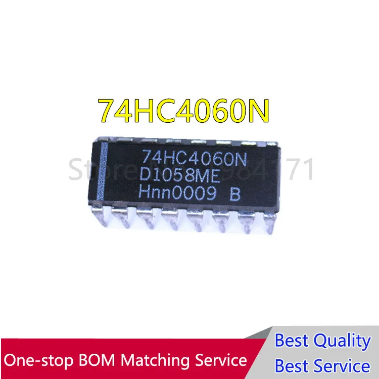 10Pcs 74HC4060N 74HC4060 New-in Integrated Circuits from Electronic ...